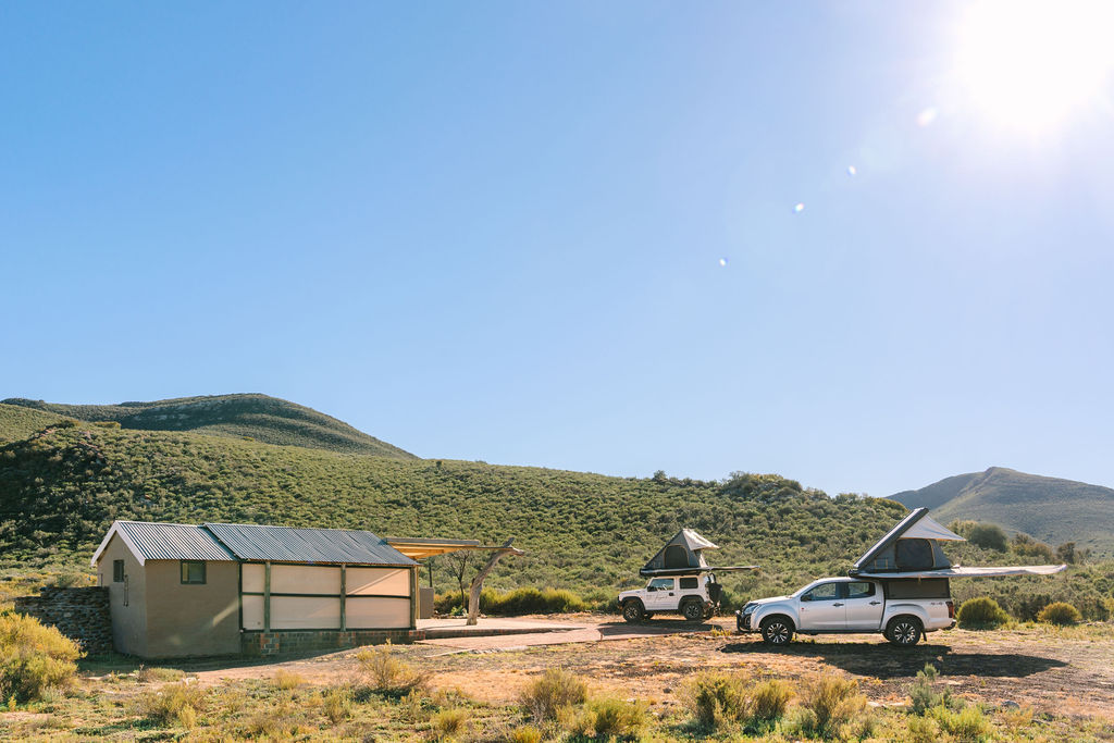 Bush caravan campsite