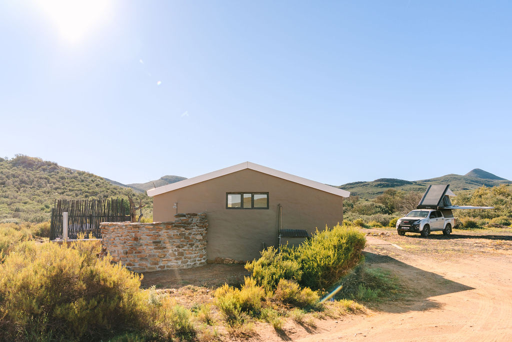 Bush caravan campsite