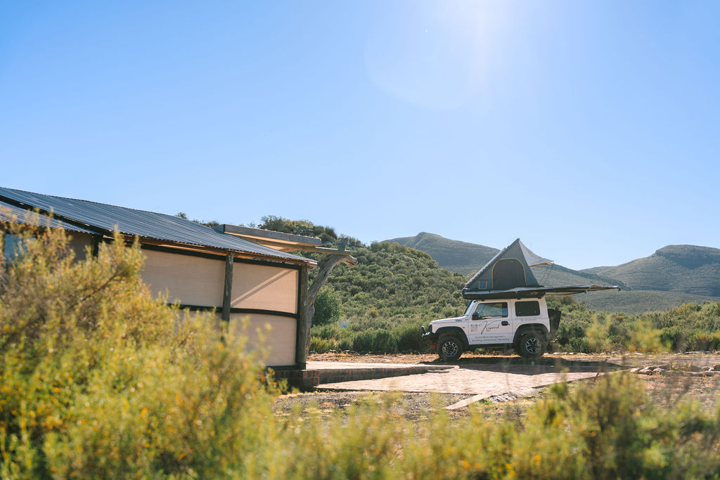 Bush caravan campsite
