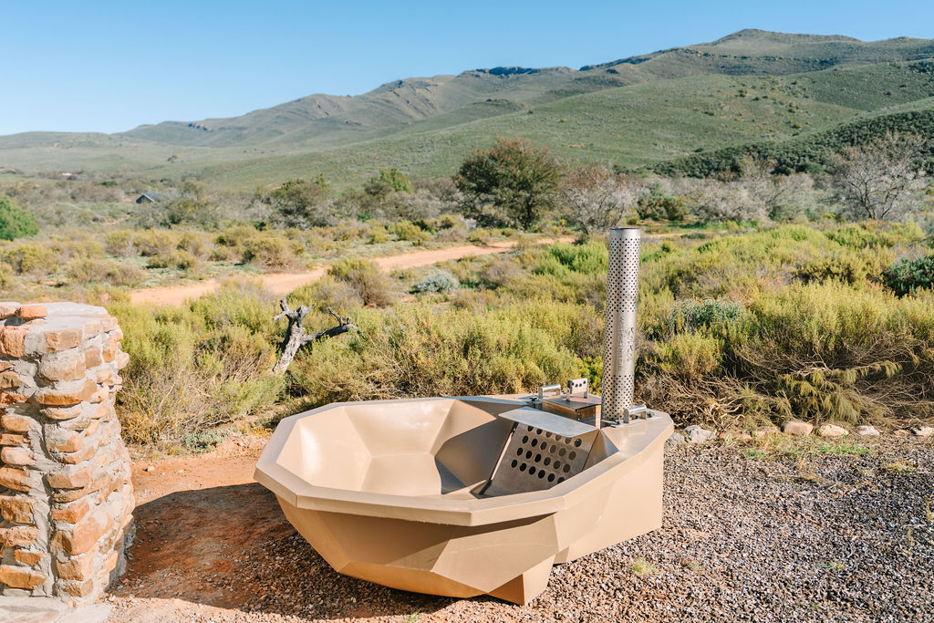 Bush caravan campsite