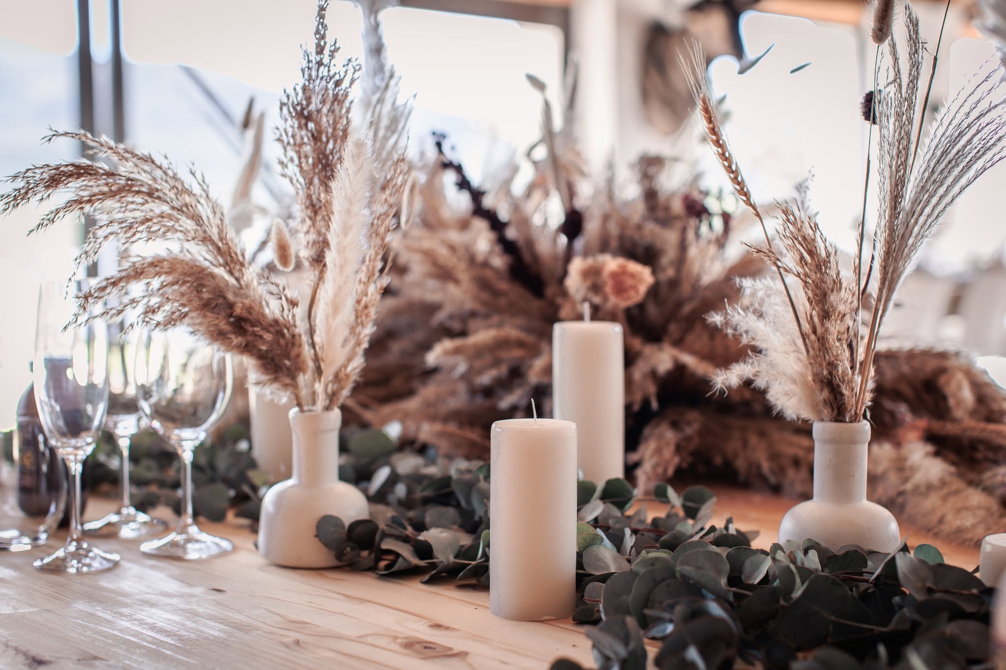 Wedding reception detail