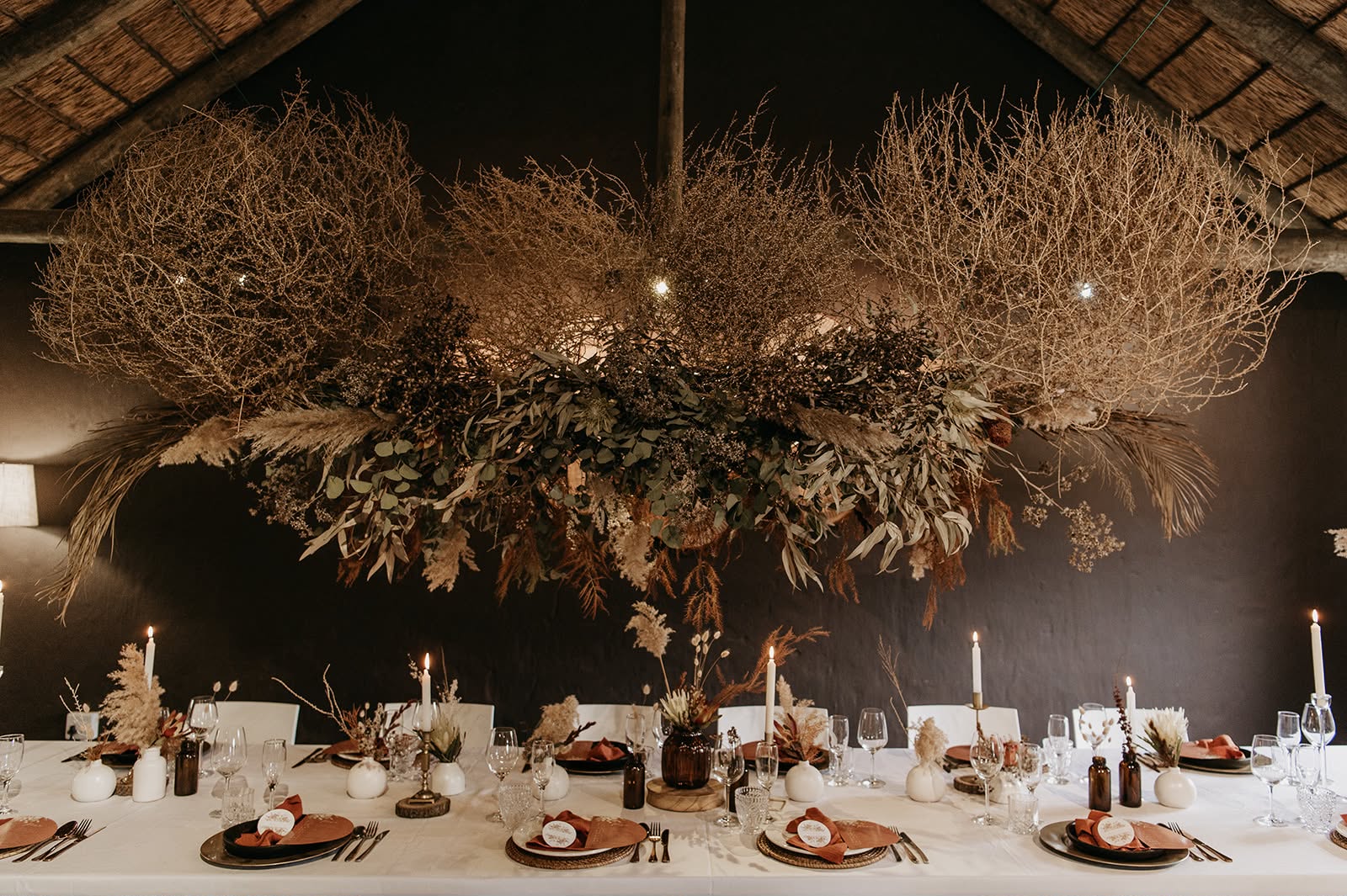 African Game Lodge wedding atmosphere