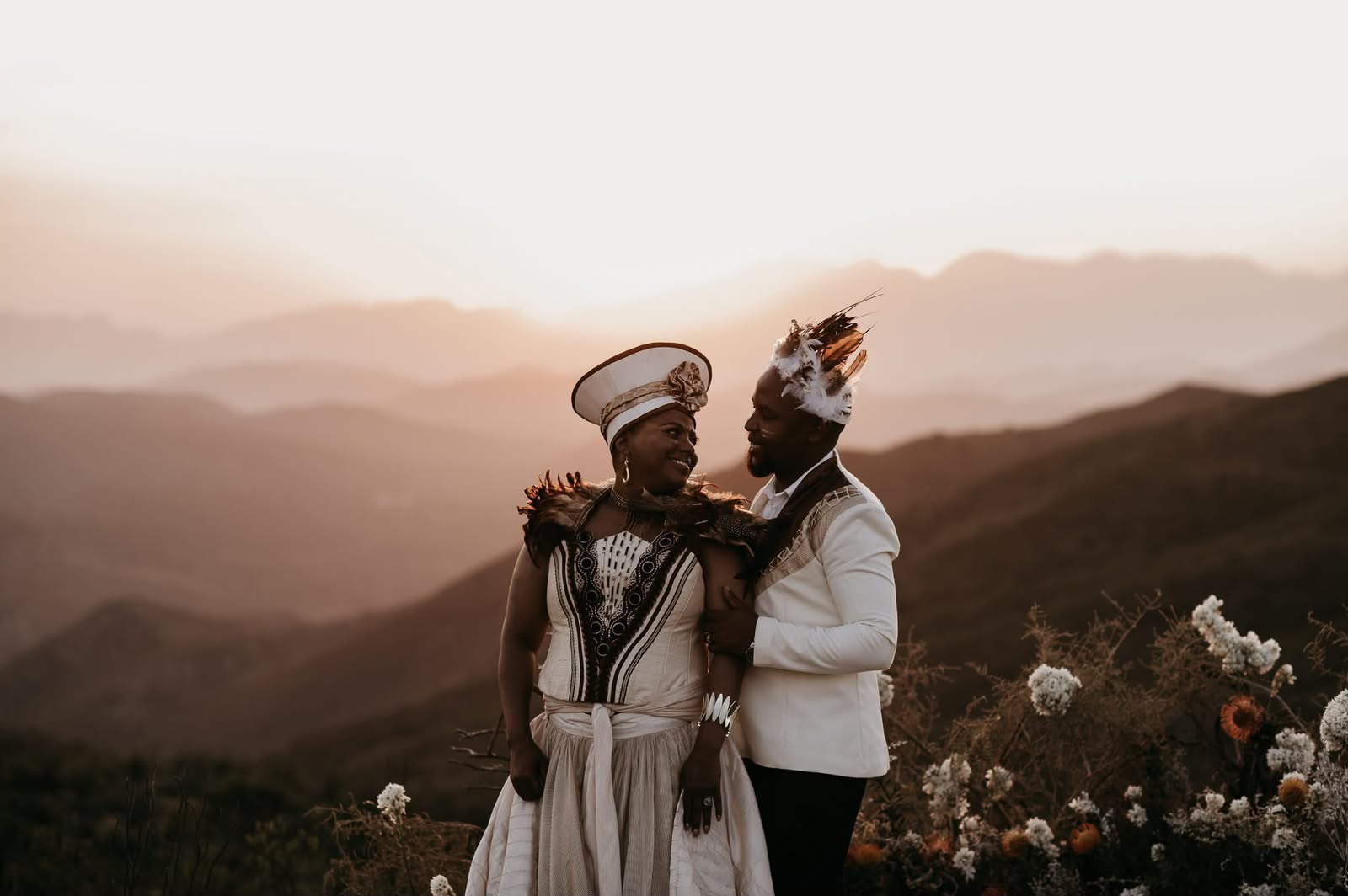 Karoo sky and wedding atmosphere