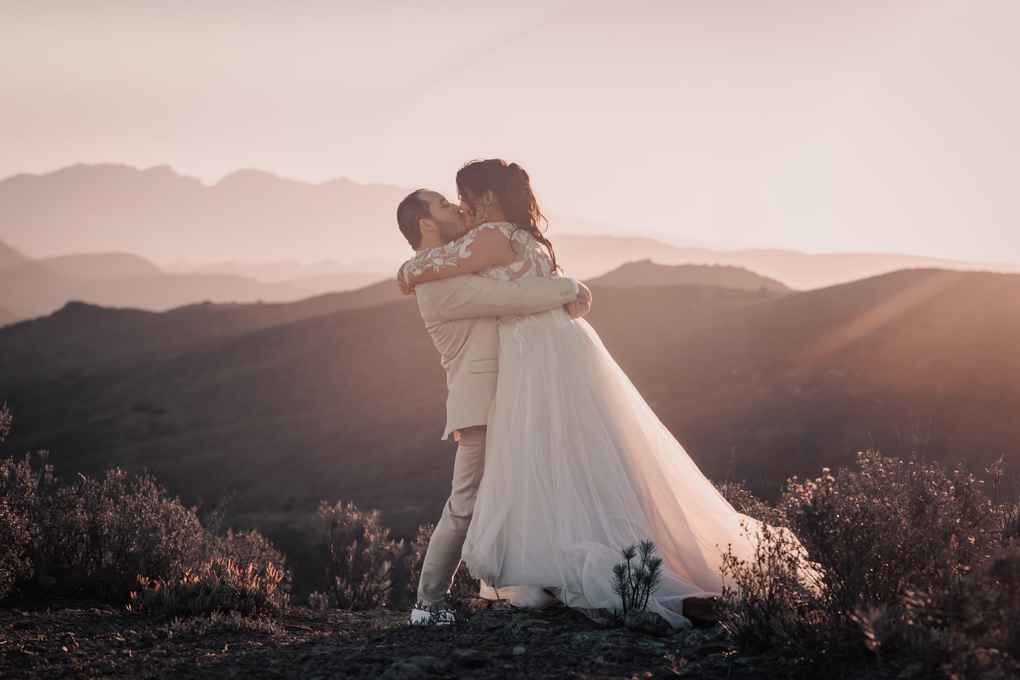 Mountain views for a Karoo wedding