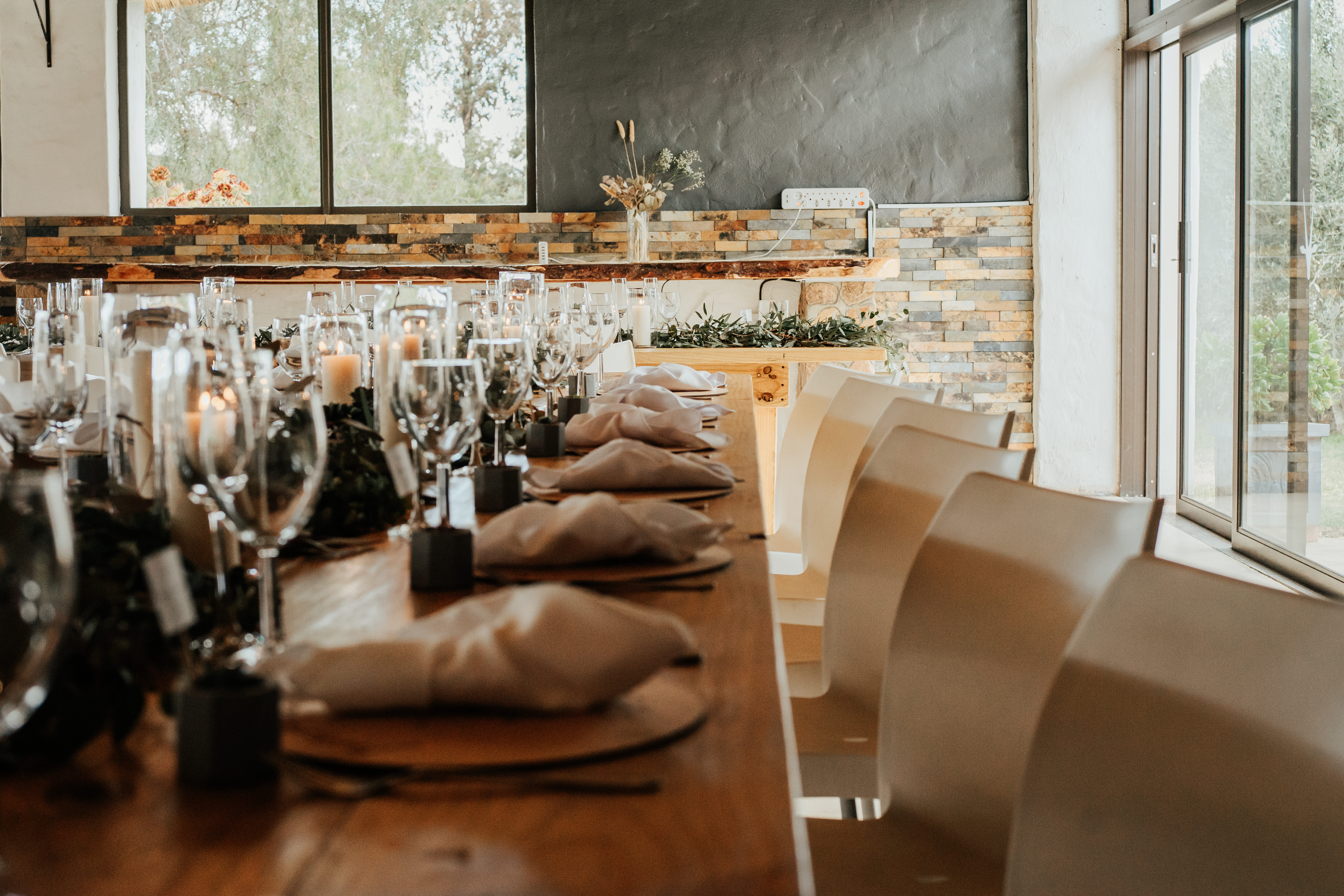 Karoo wedding celebration details